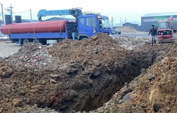 Монтаж газгольдера Реал Инвест под ключ в Балашихе подземно