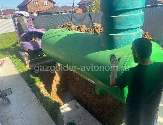 Преимущества монтажа подземных газгольдеров в Балашихе